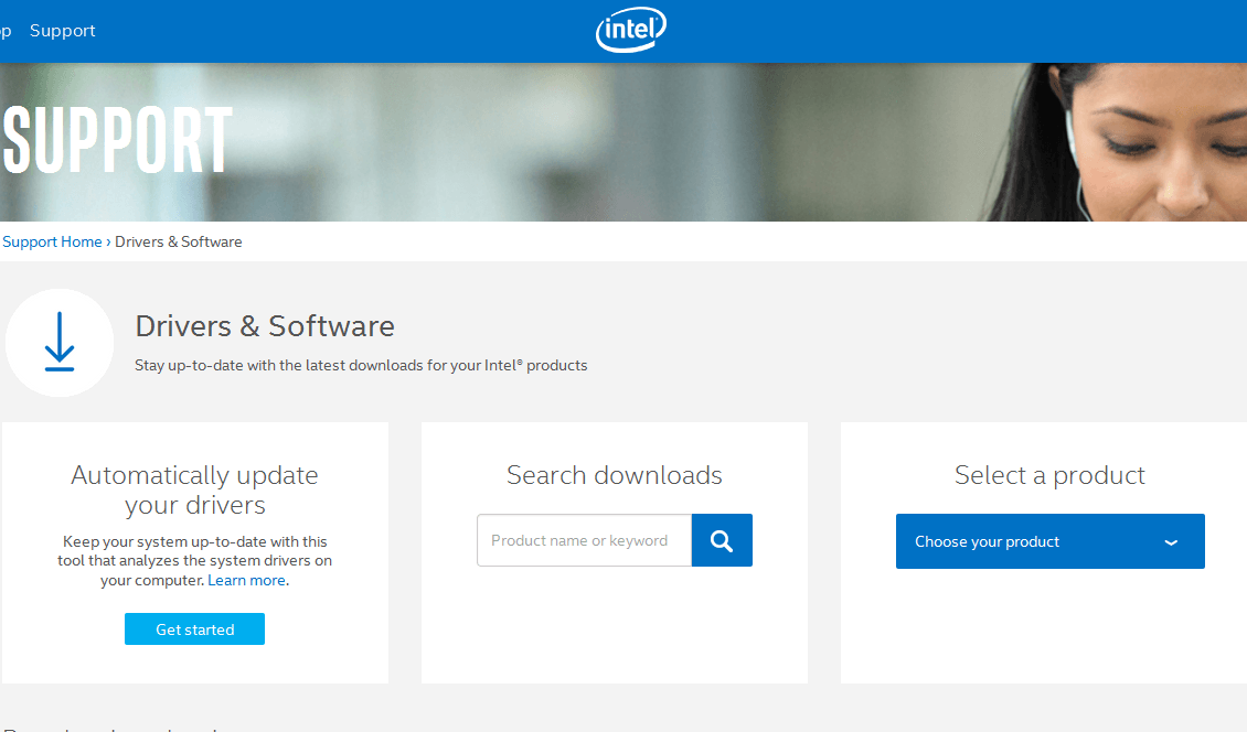 Intel audio drivers 